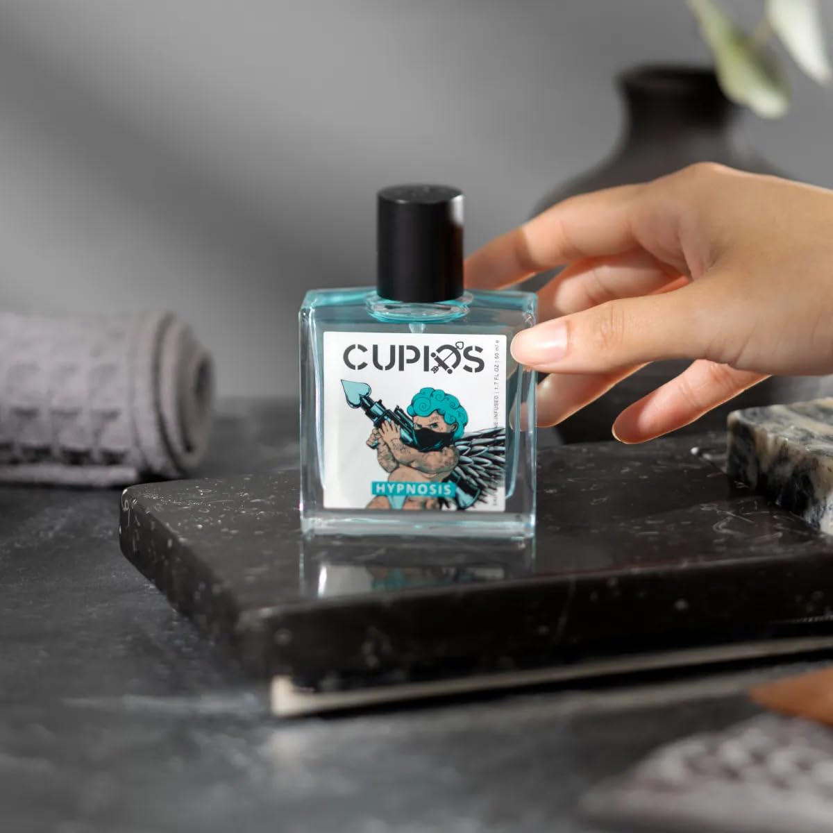 Cupids Original EDP Hypnosis 2.0 Pheromone-Infused Cologne for Men - Pheromone Perfume for Men Fragrance 50ml