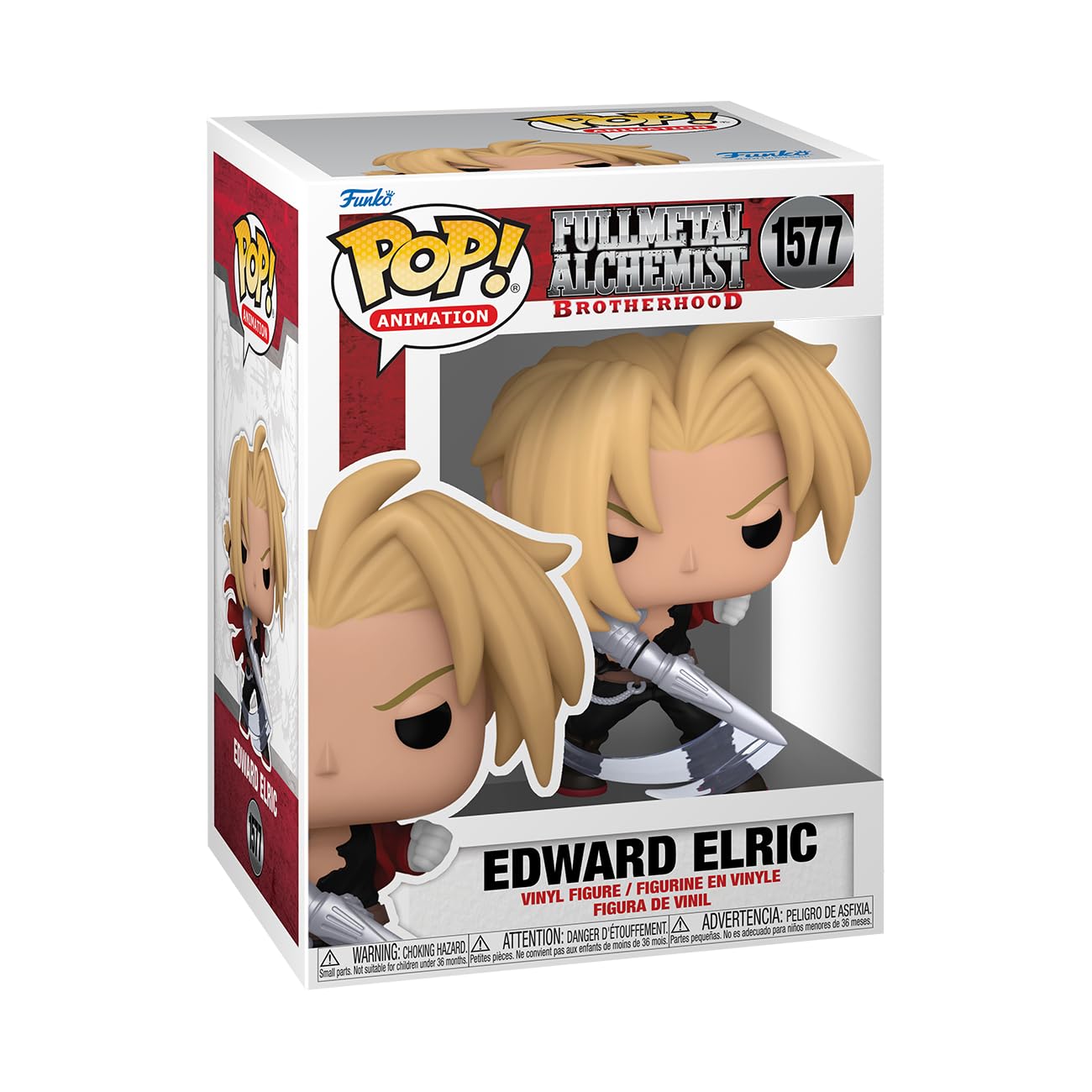 Funko POP! Animation: Fullmetal Alchemist: Brotherhood - Edward Elric with Blade - Full Metal Alchemist - Collectable Vinyl Figure - Gift Idea…
