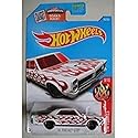 HOT WHEELS HW FLAMES 9/10 WHITE/RED '65 PONTIAC GTO 99/250 SHOWDOWN SCAN & RACE