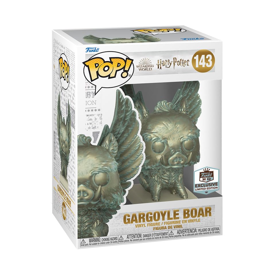POP Funko Movies: Wizarding World Harry Potter - Gargoyle Boar HQ Exclusive #143
