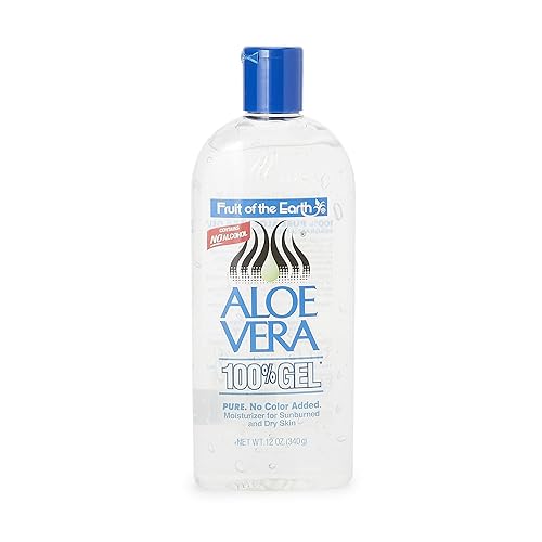 Fruit of the Earth Moisturer Gel, Aloe Vera, 12 Ounce