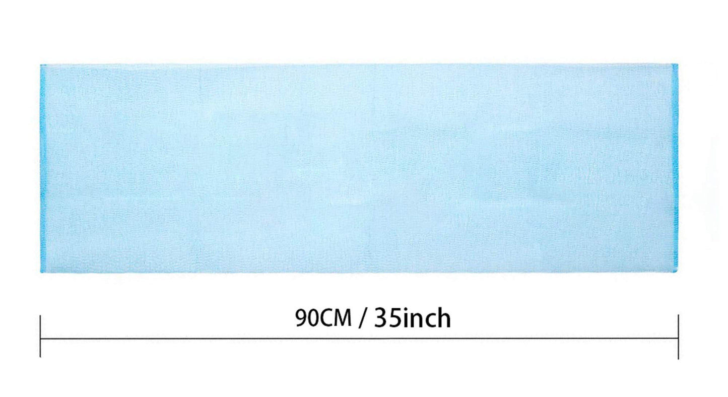 ARCH&M Exfoliating Washcloth Body Scrubber Back Scrubber for Shower Japanese Beauty Washcloth Bath Wash Cloth Korean Exfoliation Luffah Towel Net