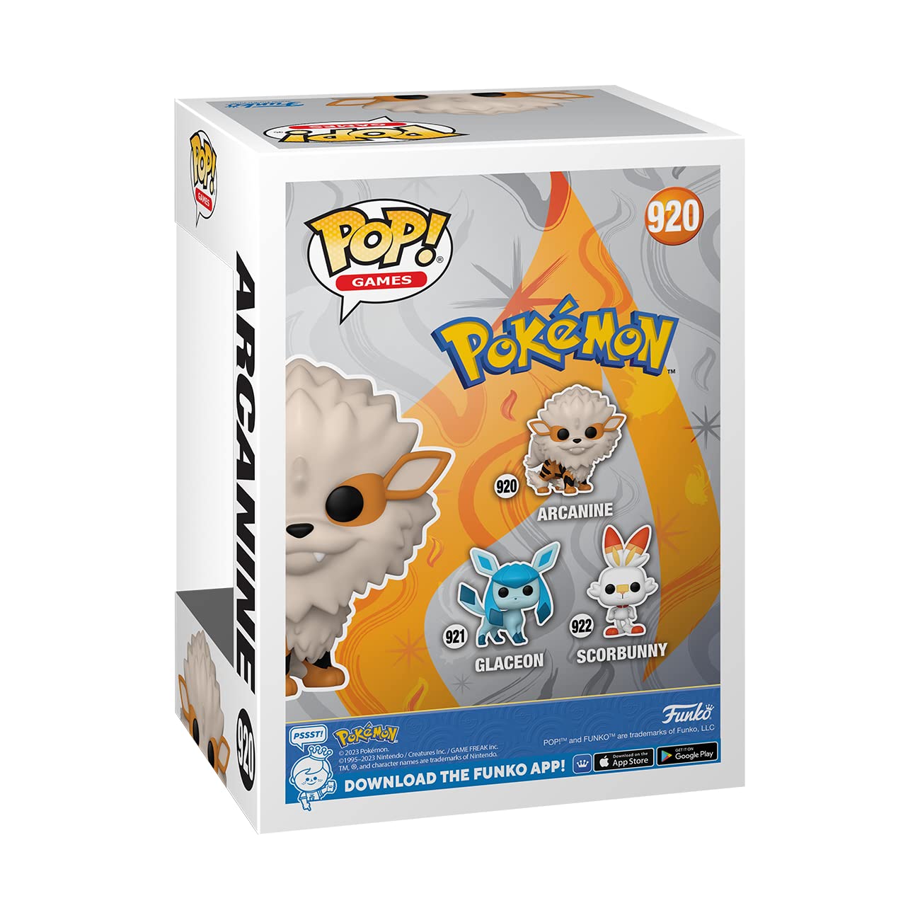 Funko Pop Games: Pokemon - Arcanine - Collectable Vinyl Figure - Gift Idea - Official Merchandise - Toys for Kids & Adults - Video Games Fans - Model…