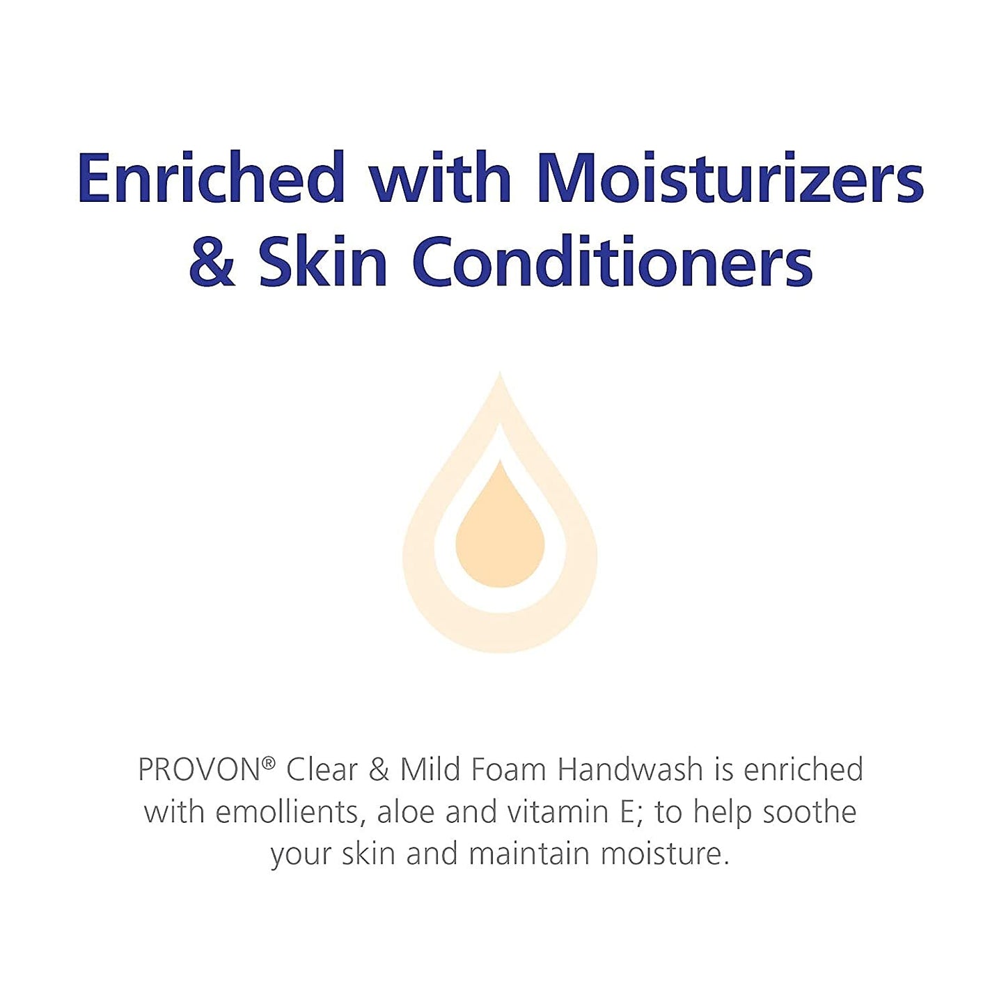 GOJO 1941-02 PROVON Clear and Mild Foam Handwash, 1200 mL (Pack of 2)