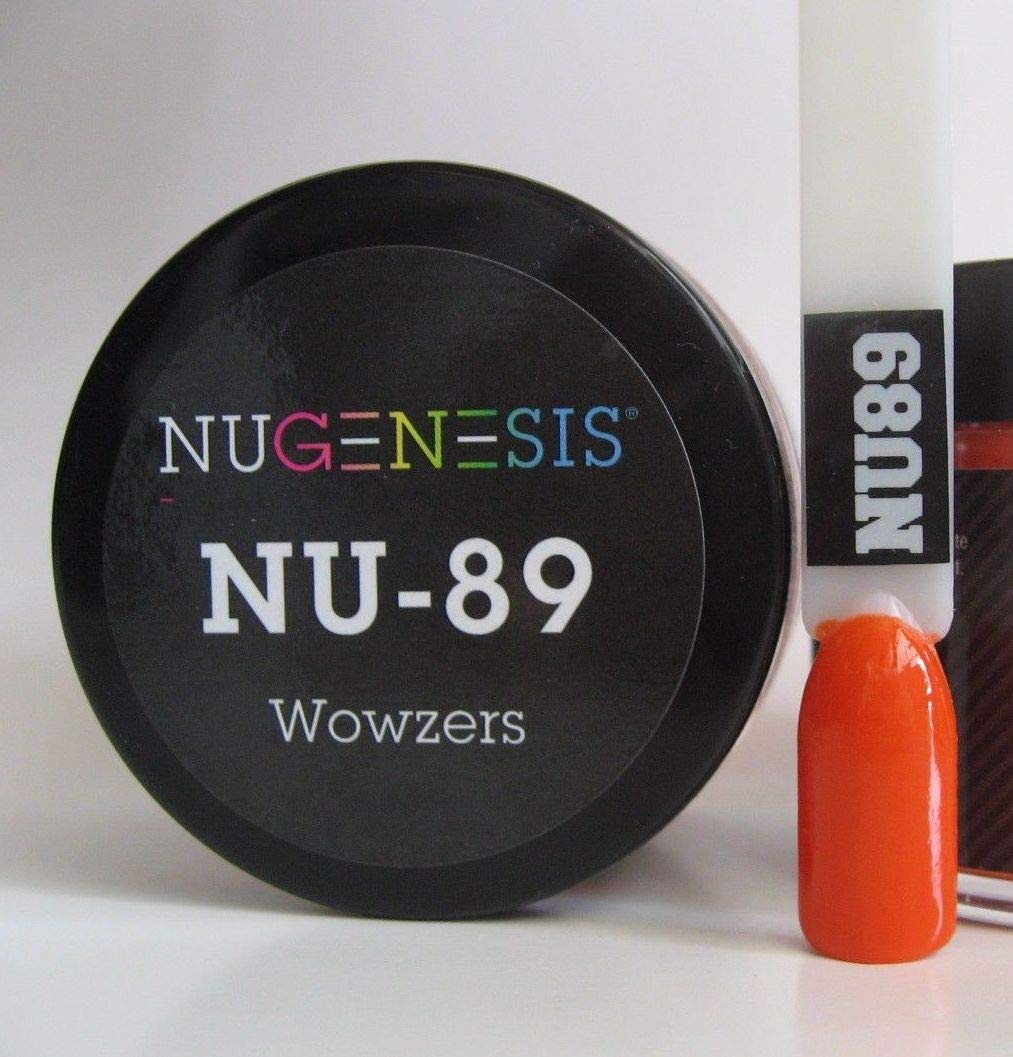 NuGenesis Nail Dipping Powder Color 1.5oz/43g jar - (NU89 WOWZERS) Beauty & Personal Care Nugenesis