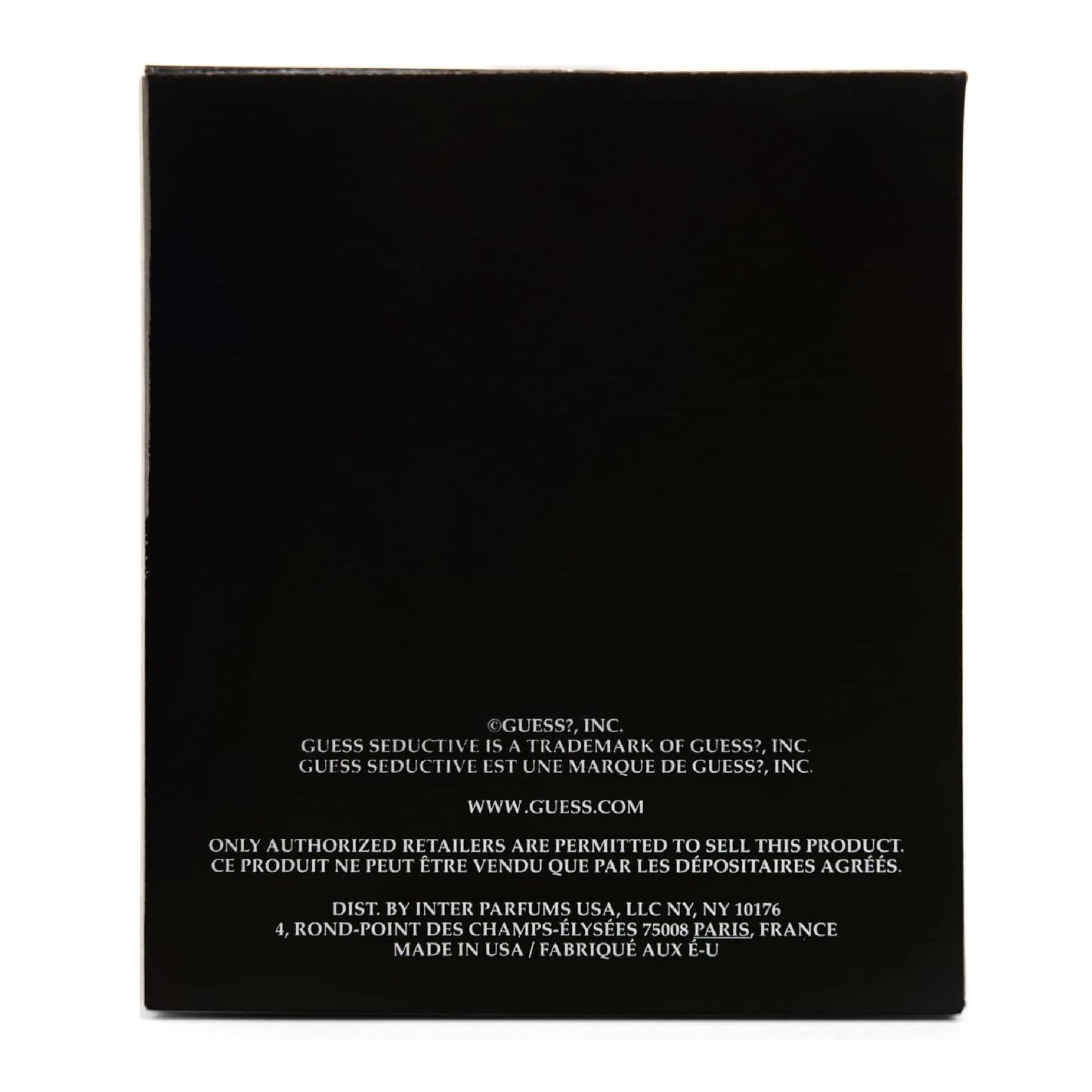 Guess Seductive Noir 2.5 oz EDT Spray RETAIL