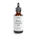 Vera Botanics BLACK CURRANT OIL 100% Pure & Natural, Unrefined, Cold-Pressed For Face, Dry Skin, Nails, Lips, Body & Hair - Reduce Hair Breakage