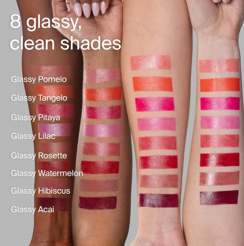 HAUS LABS BY LADY GAGA Color Fuse Lip + Cheek Blush Balm Stick in Glassy Tangelo & ENTEL Aloe Vera Sheet Masque (BONUS)
