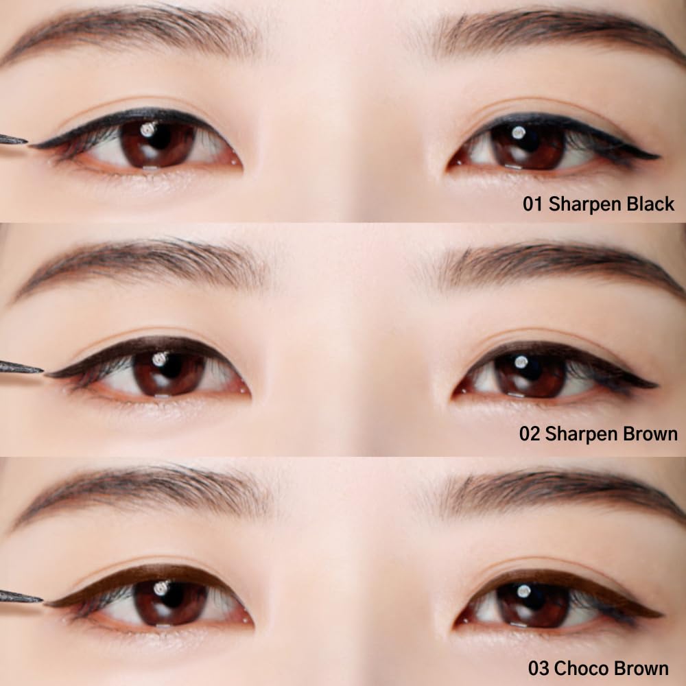 BBIA Last Pen Eyeliner - Waterproof Liquid Pen Eye Liner Long-Lasing Quick Dry Multi-Proof Easy Drawing Ink Tank Type with Precise & Flexible Fine