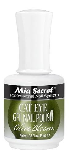 Mia Secret Gel Polish Cat Eyes MADE IN USA DIY or Salon (Olive Bloom, 0.5) Beauty & Personal Care Mia Secret