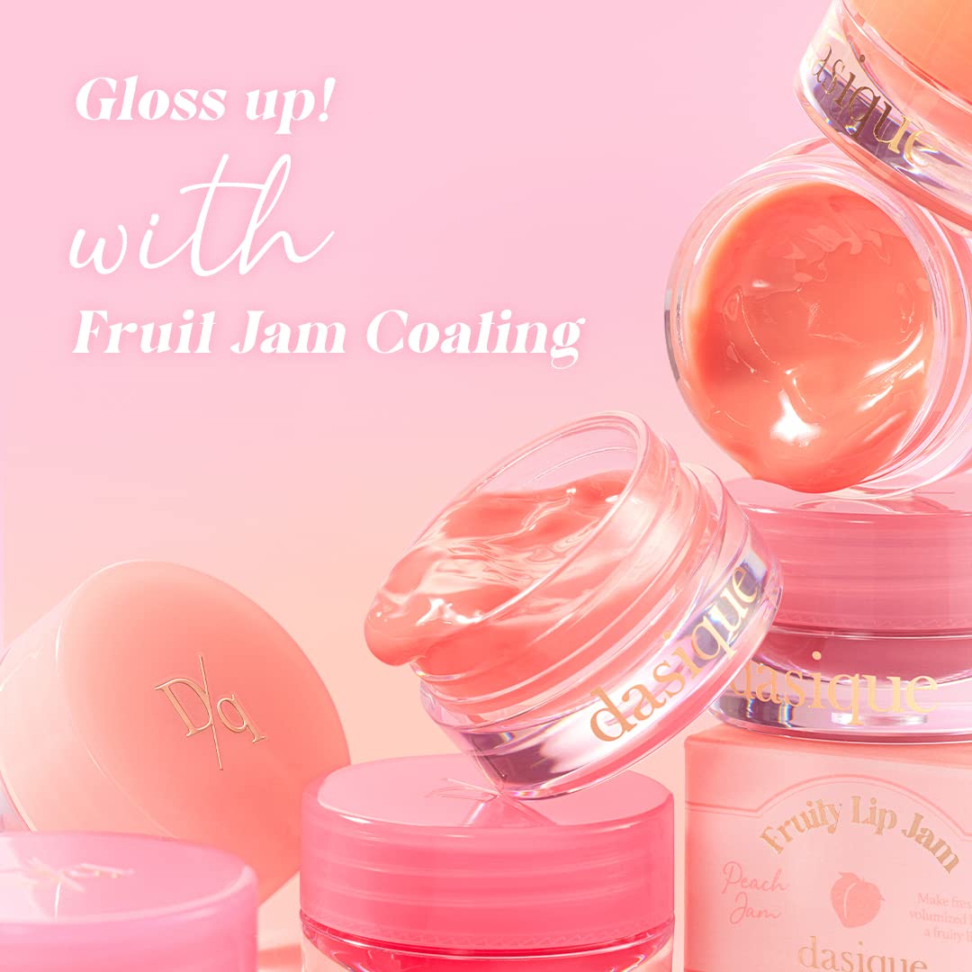 dasique Fruity Lip Jam #03 Tangerine Jam - K-beauty - High-shine finish - Moisturizing - Vegan, Cruelty Free - Lip Balm - stocking stuffers Beauty and Personal Care dasique
