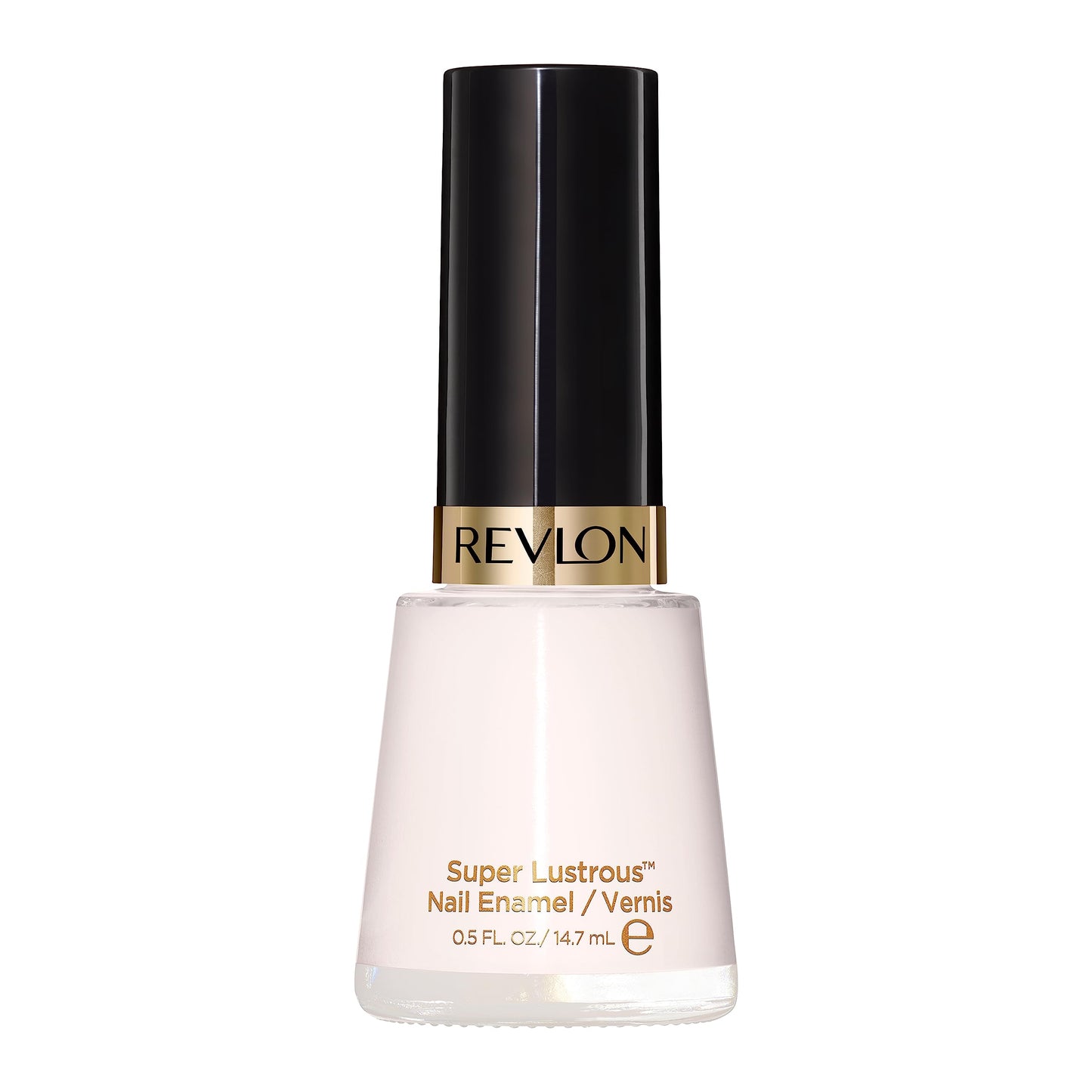 Revlon Super Lustrous Nail Polish, Chip-Resistant & Longwear Formula, High Shine Finish, 909 Sheer Petal, 0.5 fl oz