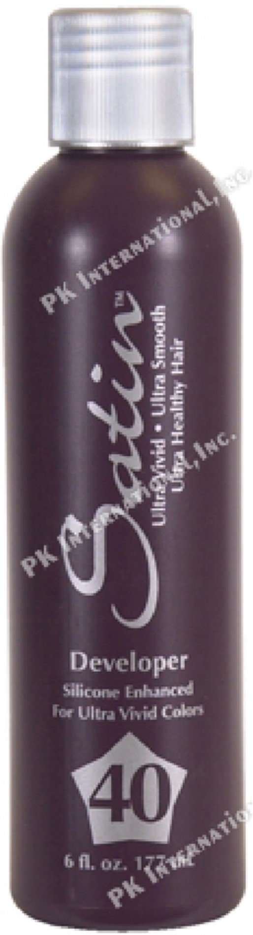 Satin 40 Volume Cream Developer, Provides Up to 4 Levels of Lift or Deposit Only, Formulated Specifically for Satin Professional Hair Color