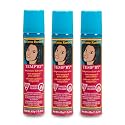 Jerome Russell Temp'ry Spray-on Brown Hair Color, 2.2oz x 3 pack