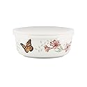 Lenox 824646 Butterfly Meadow Serve & Store Container, Small Container 6.25"D x 2.75"H
