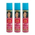 Jerome Russell Temp’rye Silver Temporary Hair Color Spray - Intense Spray-On Fast-Drying Non-Sticky, Cruelty-Free BPA-Free, 2.2 oz, 3 Pack