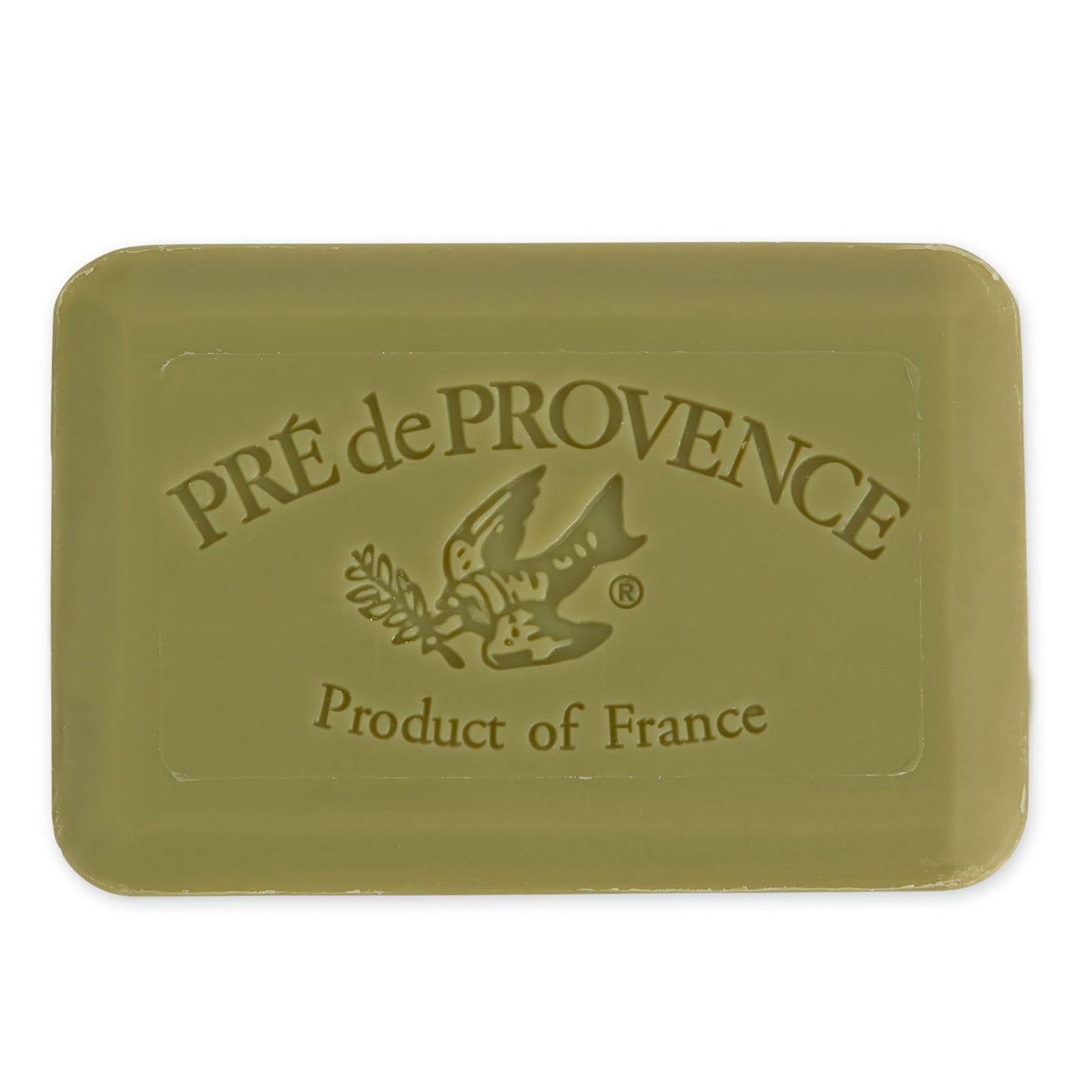 Pre de Provence Artisanal Soap Bar, Enriched with Organic Shea Butter, Natural French Skincare, Quad Milled for Rich Smooth Lather, 8.8 Ounce, Green
