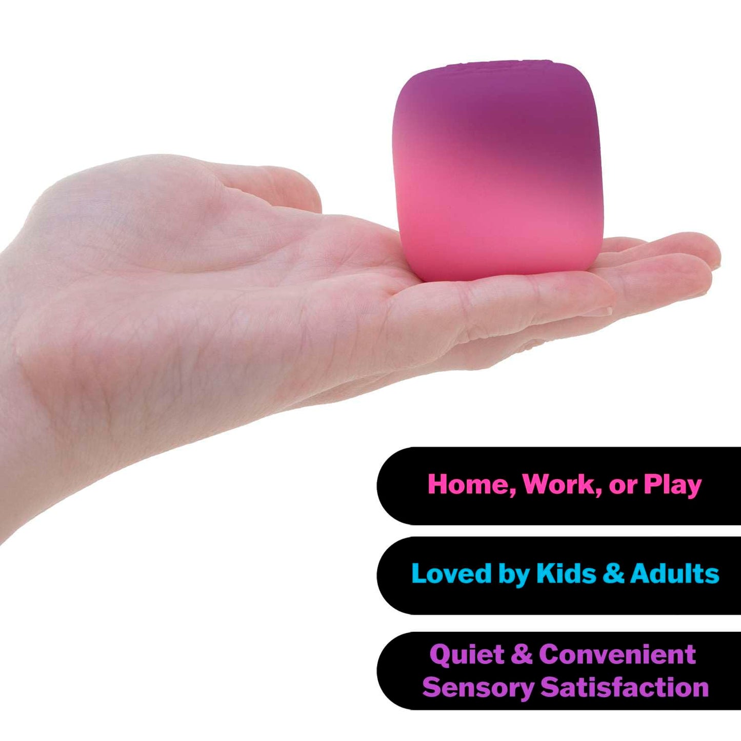 Schylling NeeDoh Mello Mallo - Sensory Toy with a Satisfying Dough Filling - Changes Color in The Sun - Ages 3 and Up - Color May Vary; One Per Pack