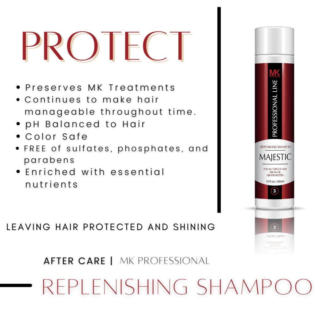 Majestic Hair Protein Therapy 300ml (10oz) - Formaldehyde Free - Complete KIT