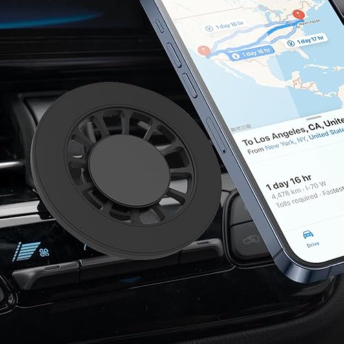 Zchan Car Phone Holder fit for Toyota C-HR 2024-2017,Air Vent Phone Mount fit for C-HR 【Strong Magnetic】,Custom fit Magnetic Phone Holder Compatible…