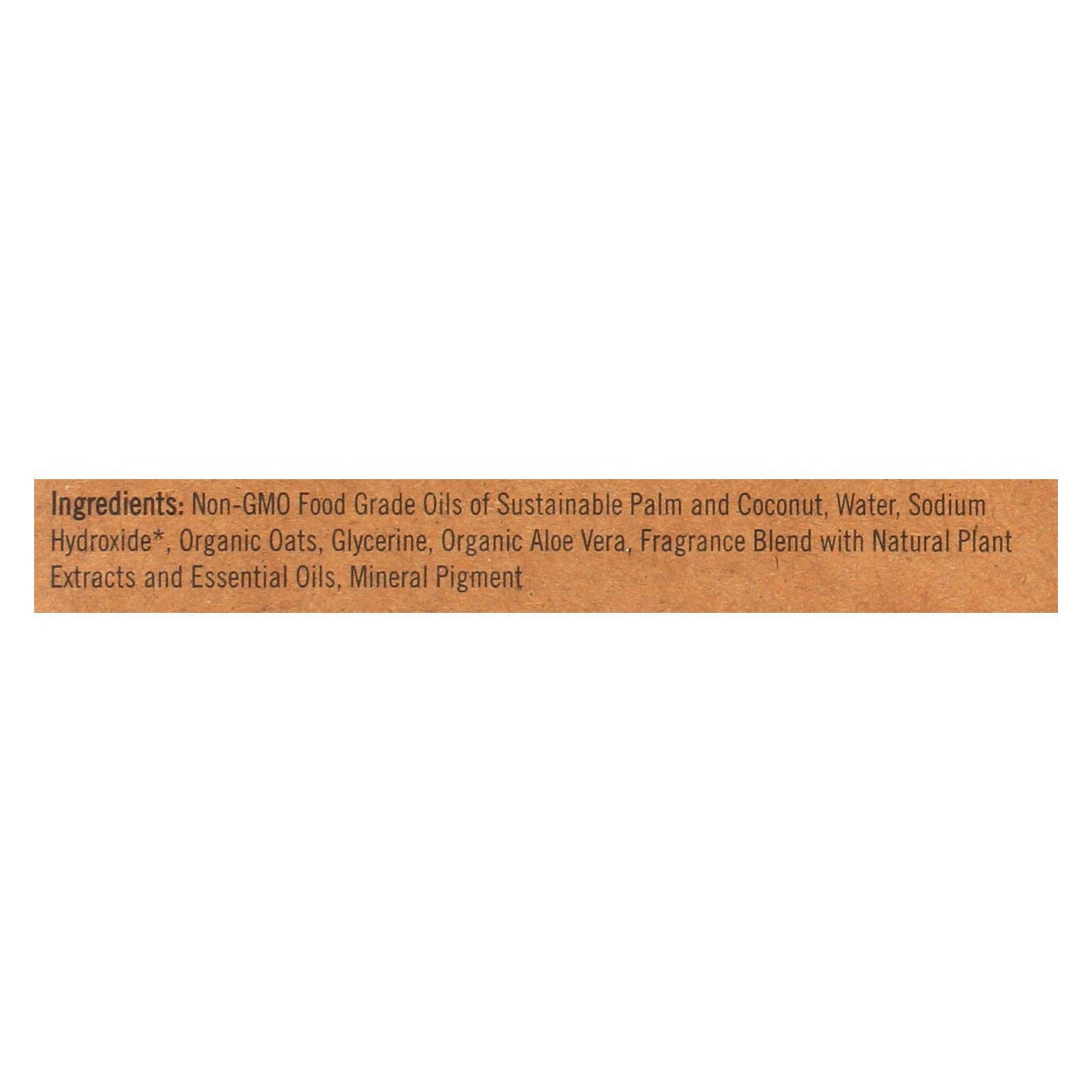 Sappo Hill Soapworks Bar Soap - Glycerine Creme - Aloe Oatmeal - 3.5 oz - Case of 12