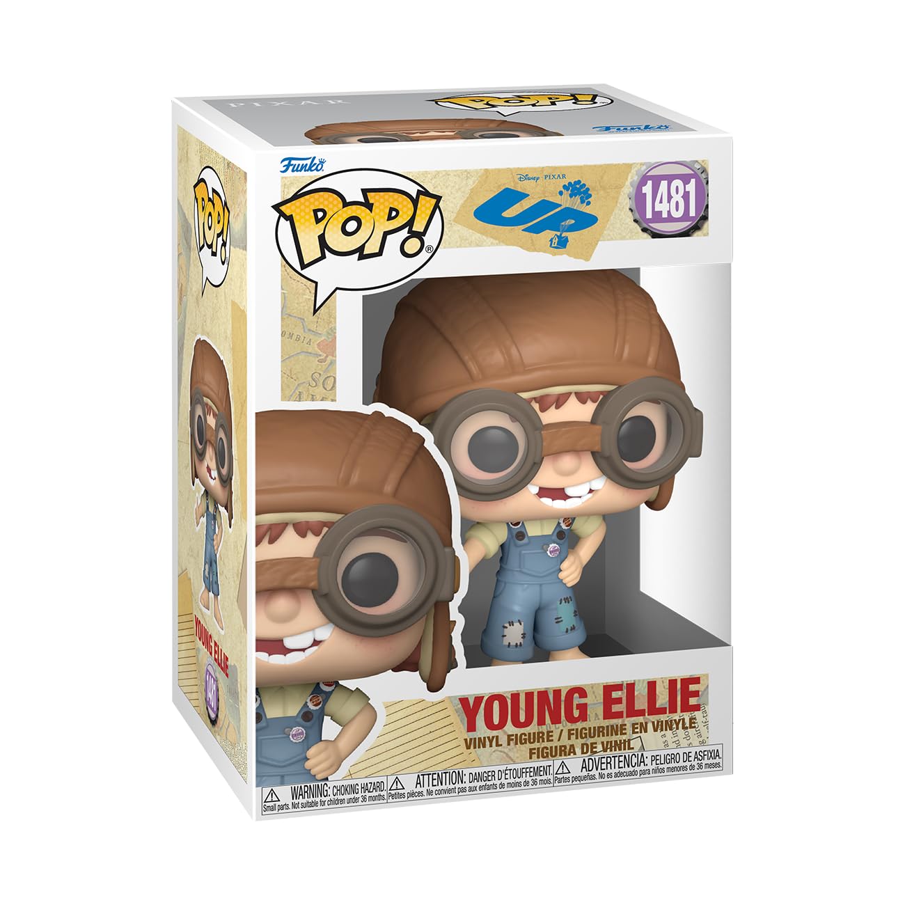 Funko POP! Disney: UP - Young Ellie - up - Collectable Vinyl Figure - Gift Idea - Official Merchandise - for Kids & Adults - Movies Fans - Model…