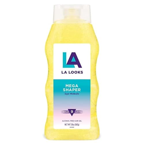 L.A. Looks Styling Gel Mega Mega Hold - 20 oz, Pack of 4