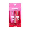 e.l.f. Squeeze Me More Lip Balm Duo, Moisturizing Balm For A Sheer Tint Of Color, Made With Hyaluronic Acid, Vegan & Cruelty-Free, Cherry & Bubblegum