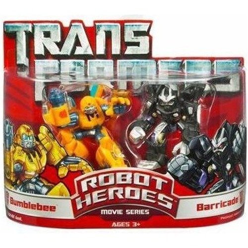 Transformers: Robot Heroes > Bumblebee and Barricade Action Figure Multipack