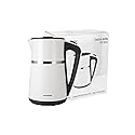 Epsilon Double Wall Electric Kettle 1100W - 1.7L Hot Water Tea Kettle & Hot Water Boiler with Auto Shut-Off, Boil Dry Protection, BPA-Free Stainless…