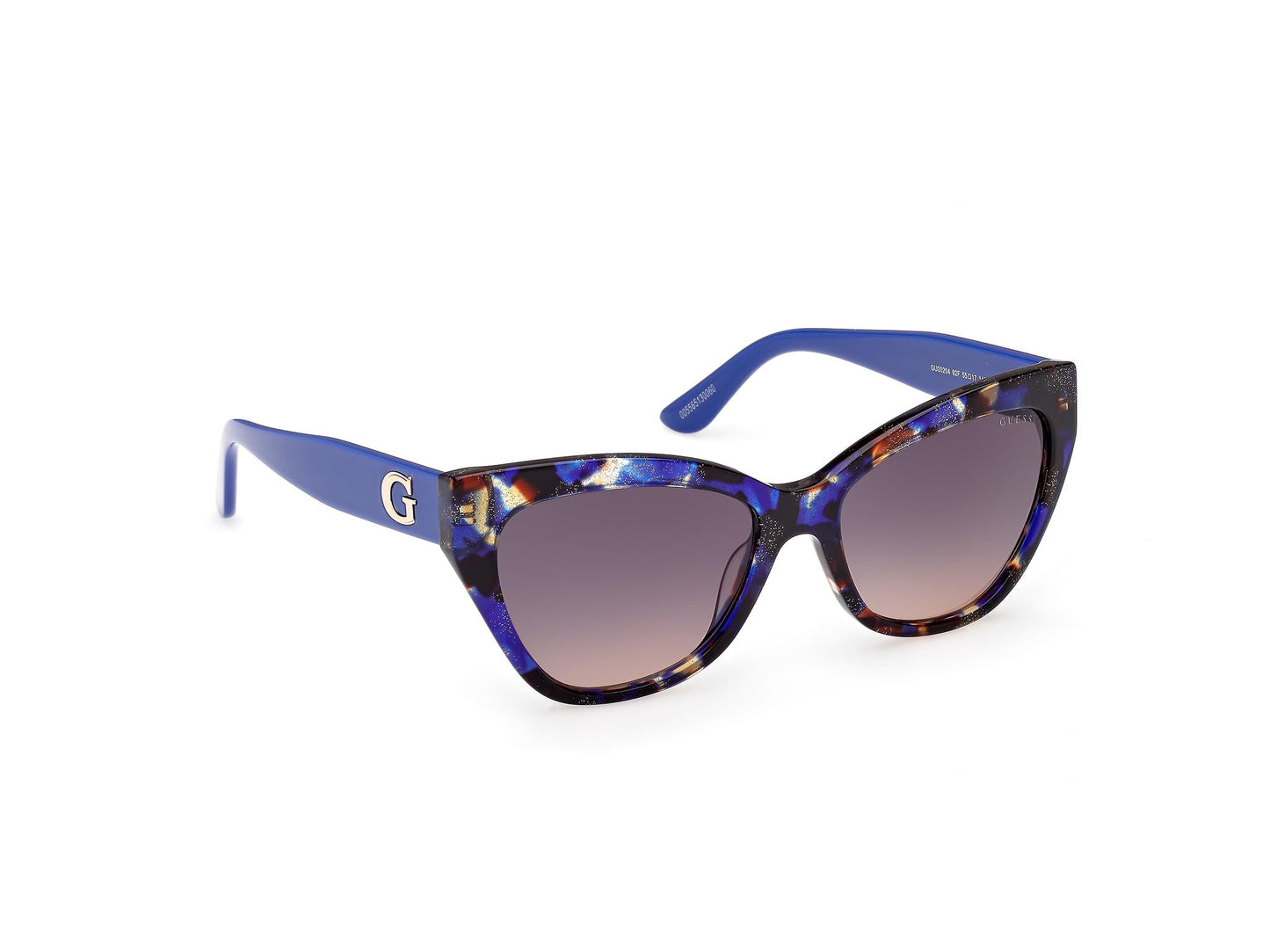 Guess GU00204 92F blue/avana 55/17/140 WOMAN Sunglasses