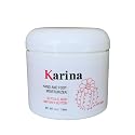 Karina Glycolic Hand and Foot Moisturizer with Glycolic Acid, Jojoba & Avocado Oils - Exfoliating & Hydrating Cream for Dry Skin, Callus Removal Beauty & Personal Care Karina Skin Care