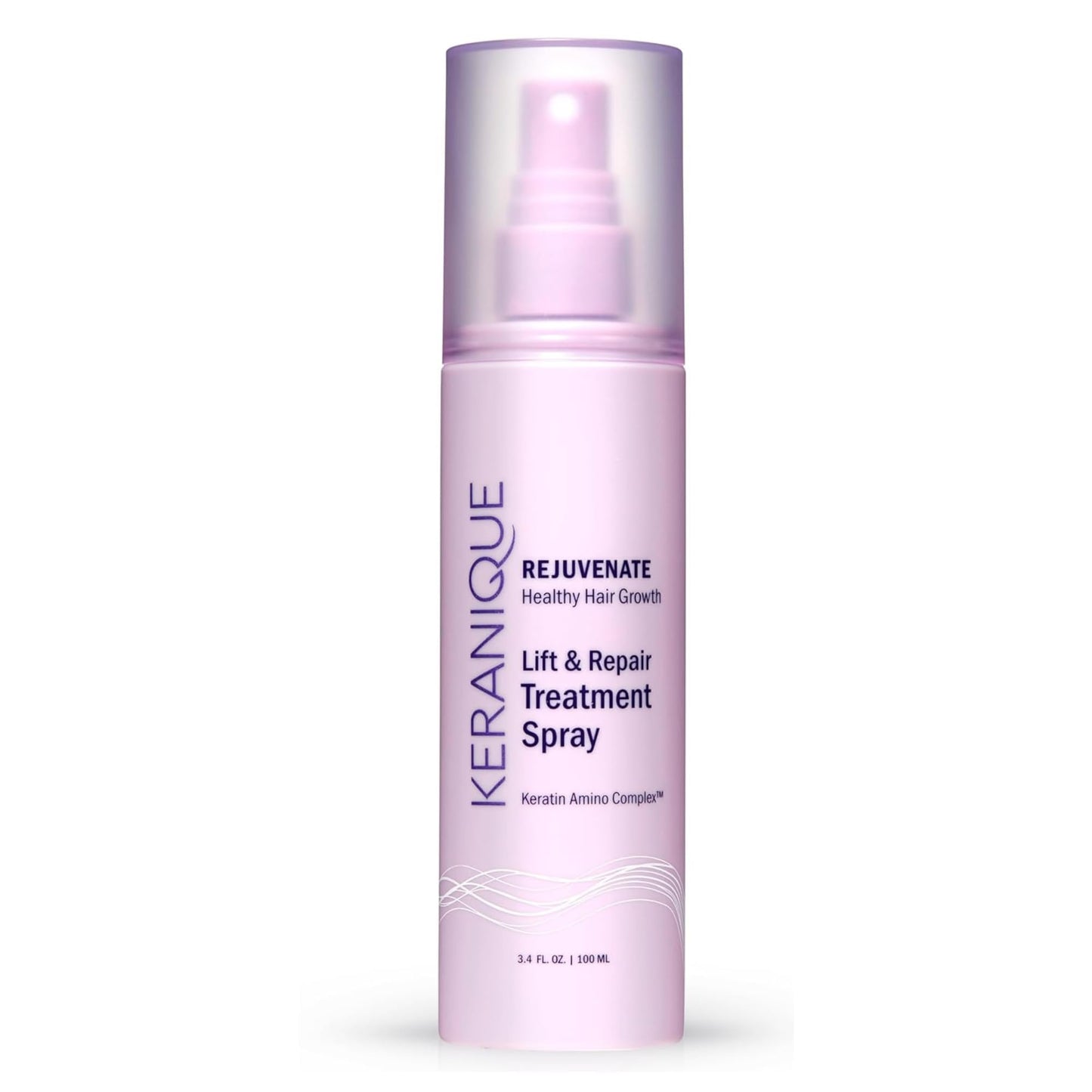 Keranique Lift & Repair Treatment Spray 3.4oz – Keratin Hair Treatment with Amino Complex, Instant Volume, Sulfate & Paraben Free