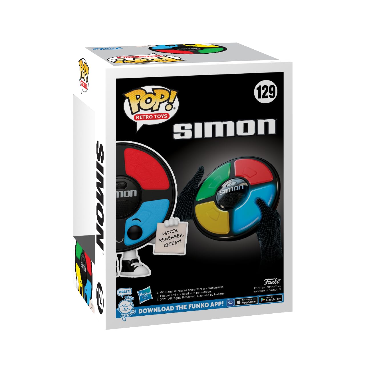 Funko POP! Vinyl: Simon - Logo - Simon - 1/6 Odds for Rare Chase Variant - Glow in The Dark - Collectable Vinyl Figure - Gift Idea - Official…