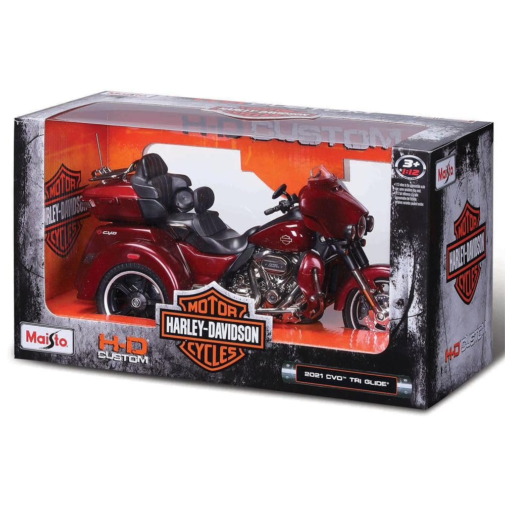 Maisto 1:12 Harley Davidson 2021 CVO Tri Glide