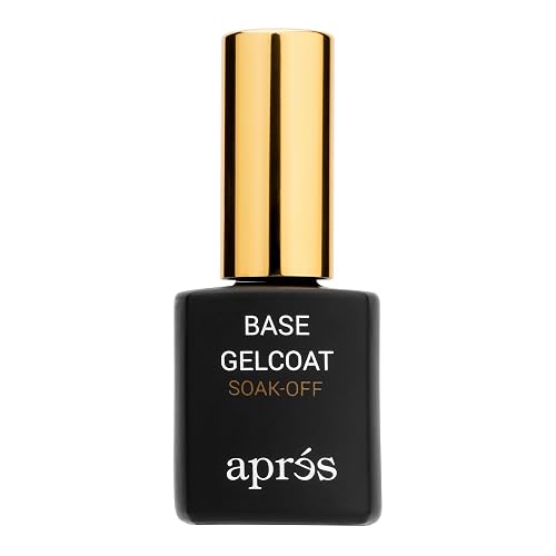 APRÉS Base Gelcoat 15ml | TPO-Free Self-Leveling Gel Nail Polish Soak Off Base Coat Beauty & Personal Care APRÉS