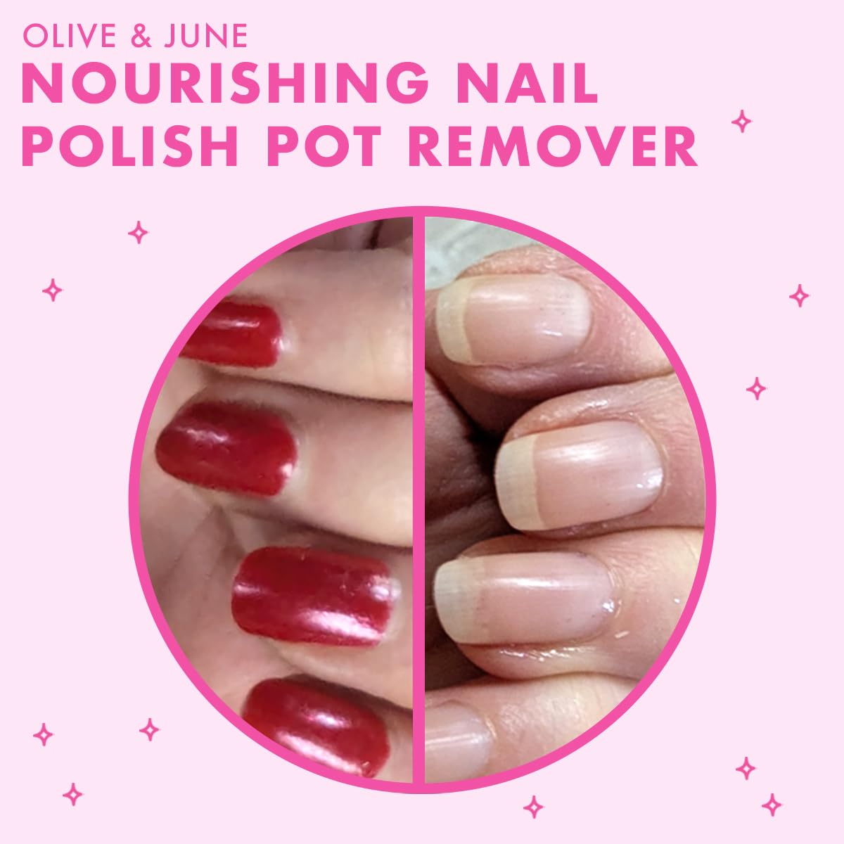Olive & June Nourishing Remover Pot | Non Acetone | No-Mess Nail Polish Removal For Hands & Feet | Vitamin E & Chamomile | Acetone - Free Super Fast Beauty & Personal Care Olive & June