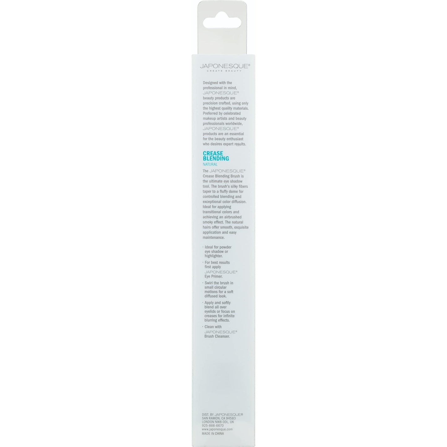 JAPONESQUE Crease Blending Brush