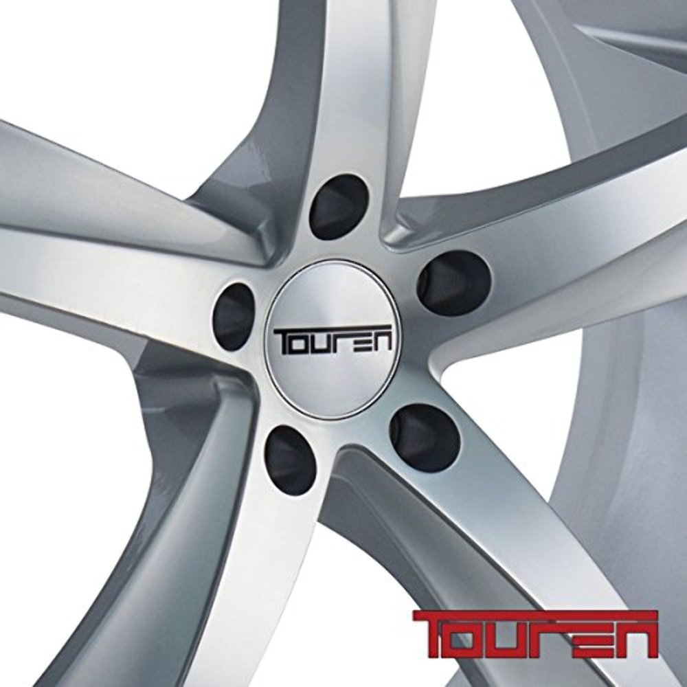TR72 20x10, Bolt Pattern: 5x120/, Offset: 40, GLOSS SILVER/MACHINED FACE, set of 1