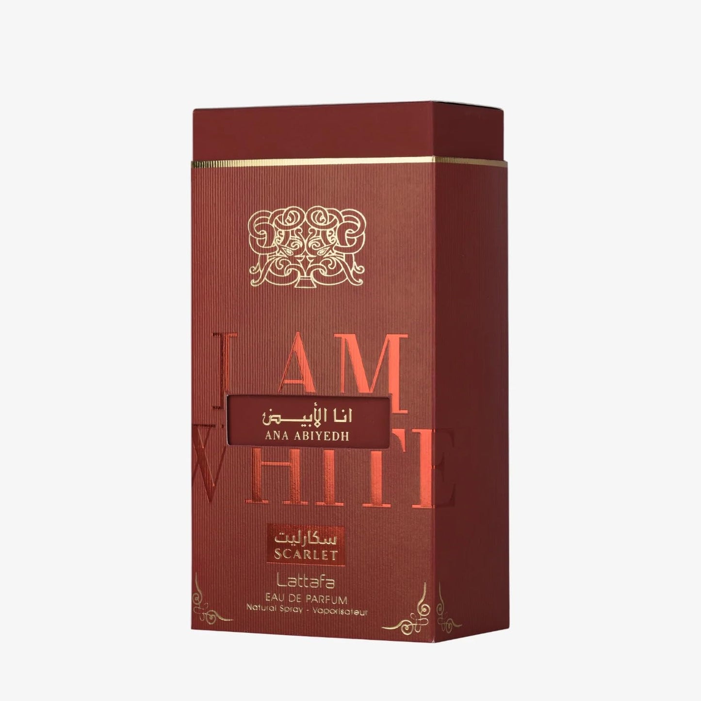 Lattafa Ana Abiyedh Scarlet - Fruity, Floral, Spicy, Sweet - Eau de Parfum Spray Long-Lasting Fragrance for Unisex, 2.0 Ounce / 60 ml Beauty and Personal Care Lattafa