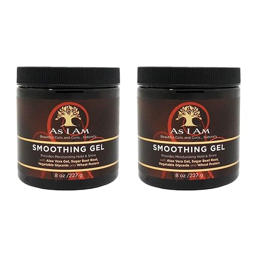 As I Am Smoothing Gel Size, 8 Ounce (Pack of 2)