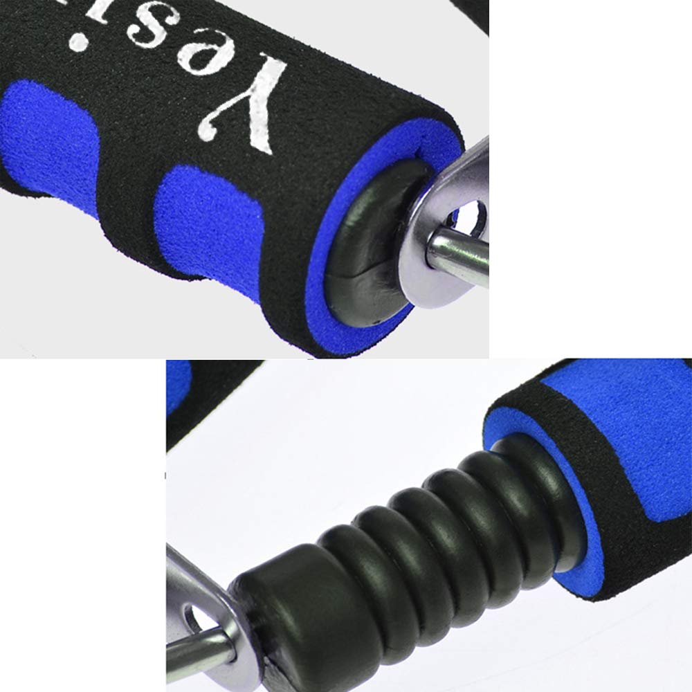 E-smartinlife Hand Grip Strengthener Set, Finger Gripper - Soft Foam Hand Exerciser for Quickly Increasing Wrist Forearm and Finger Strength, 2 Pack