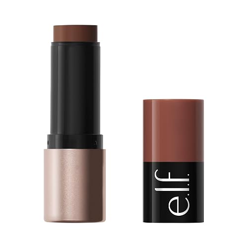 e.l.f. Soft Glam Cream Bronzer Stick, Buildable Cream Bronzer for A Long-Lasting Sculpted Glow & Satin Finish, Twist-Up Design, Vegan & Cruelty-Free