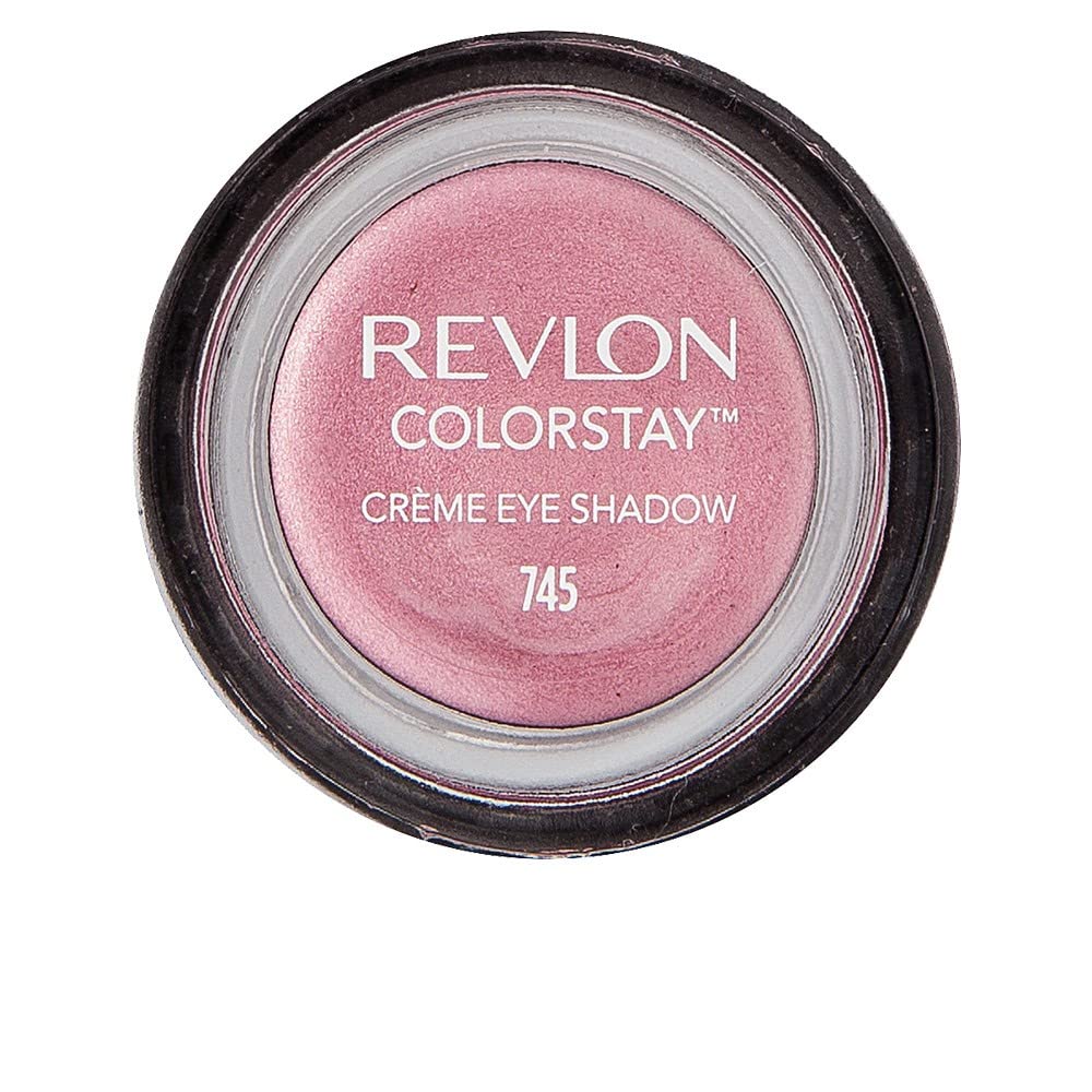 Revlon Crème Eyeshadow, ColorStay 24 Hour Eye Makeup, Highly Pigmented Cream Formula in Blendable Matte & Shimmer Finishes, 745 Cherry Blossom, 0.18