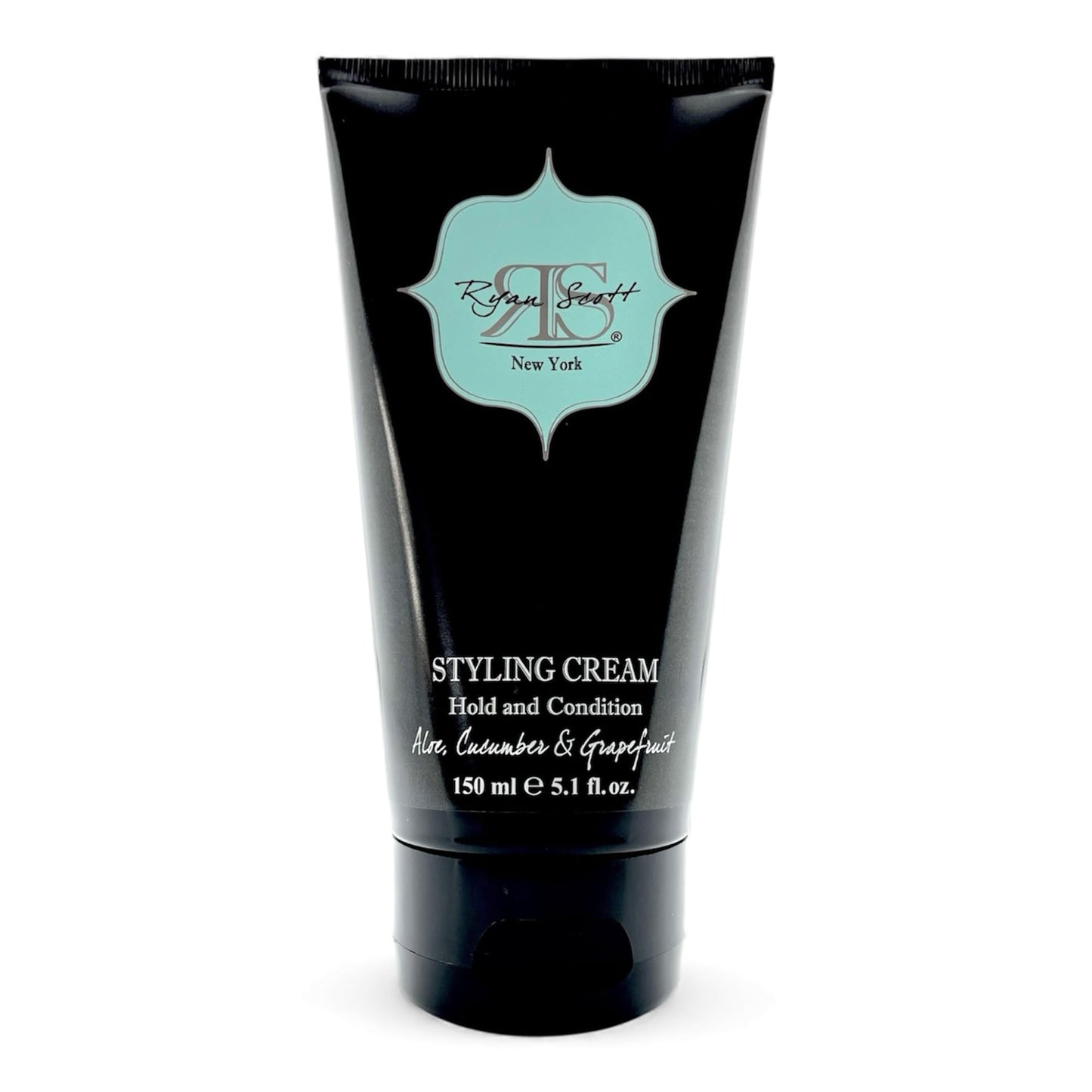 Ryan Scott Non Greasy Styling Cream Enriched with Fruit Extracts, Vitamins, and Natural Oils. Formulated to Hold and Condition. Aloe, Cucumber,