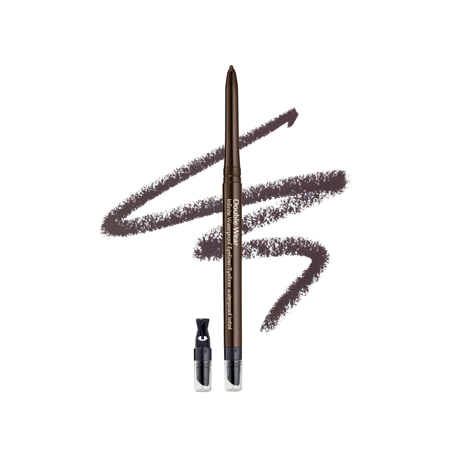 Estée Lauder Double Wear Long-Lasting Infinite Waterproof Eyeliner Pencil | Includes Built-In Sharpener, 02 Espresso