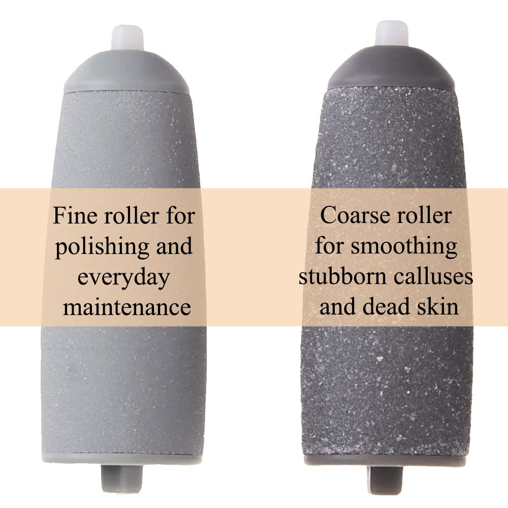 PAI4LEISI 6 Pcs Pedicures Replacement Heads for Flawless Pedi Electric Tool Foot File,Pedi Replacement Roller Head fit Finishing Touch Flawless Pedi
