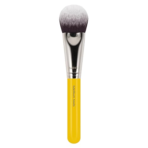 Bdellium Tools Professional Makeup Brush - Studio Series 988 BDHD Phase I Large Face Foundation/Powder - With Soft Synthetic Fibers, For Application