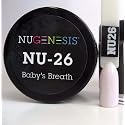 NuGenesis Nail Dipping Powder Color 1.5oz/43grams Jar - (NU26 Baby's Breath) Beauty & Personal Care Nugenesis
