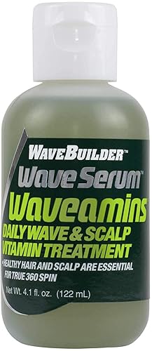 WAVEBUILDER Waveamins Daily Wave & Scalp Vitamin Treatment Wave Serum